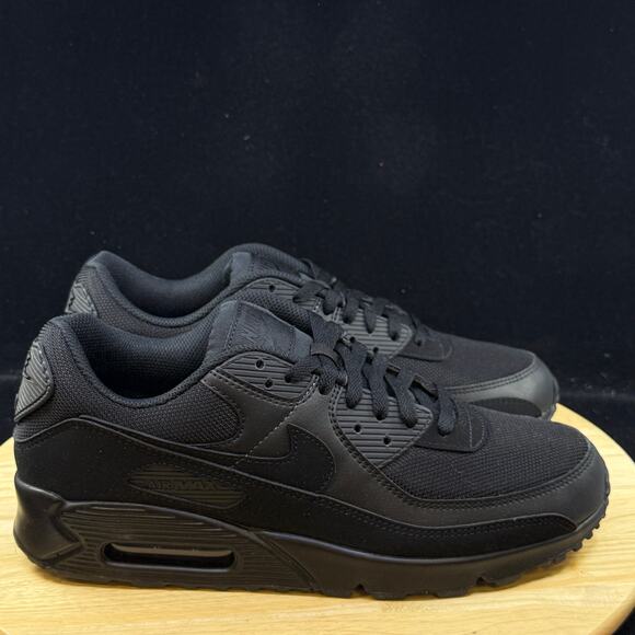 Nike Air Max 90 Recraft Triple Black CN8490-003 Men\'s Retro Running Size 12 New main image 4